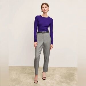 M.M. LaFleur Mejia Sharkskin Pants